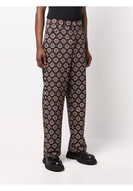 pantalone 5 tasche con stampa DRIES VAN NOTEN | Pantalone | PINE3062900